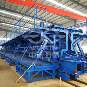 安徽路港合樅高速預(yù)制環(huán)形輕型T梁模板