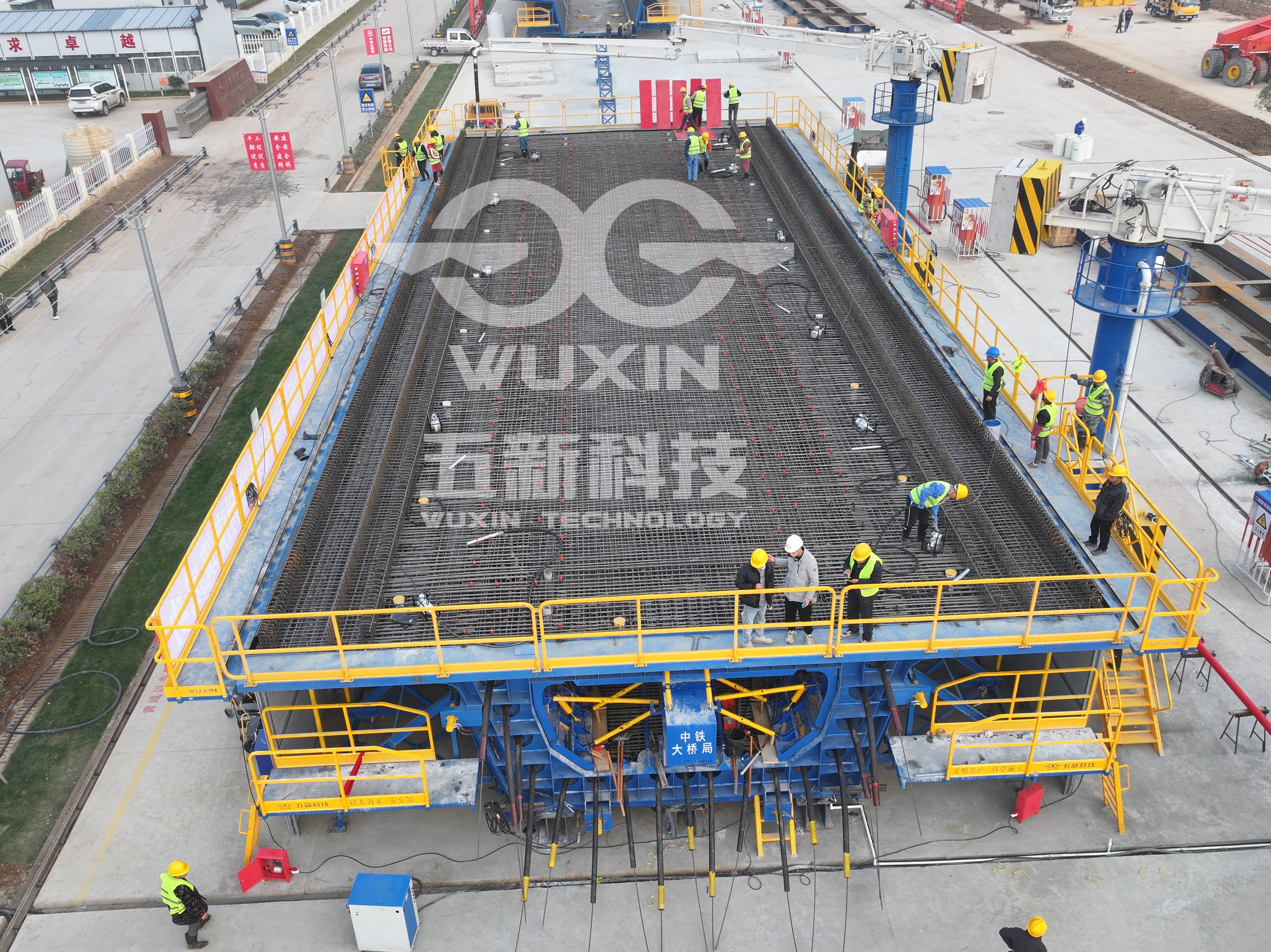 中鐵大橋局-合武高鐵-李家莊梁場